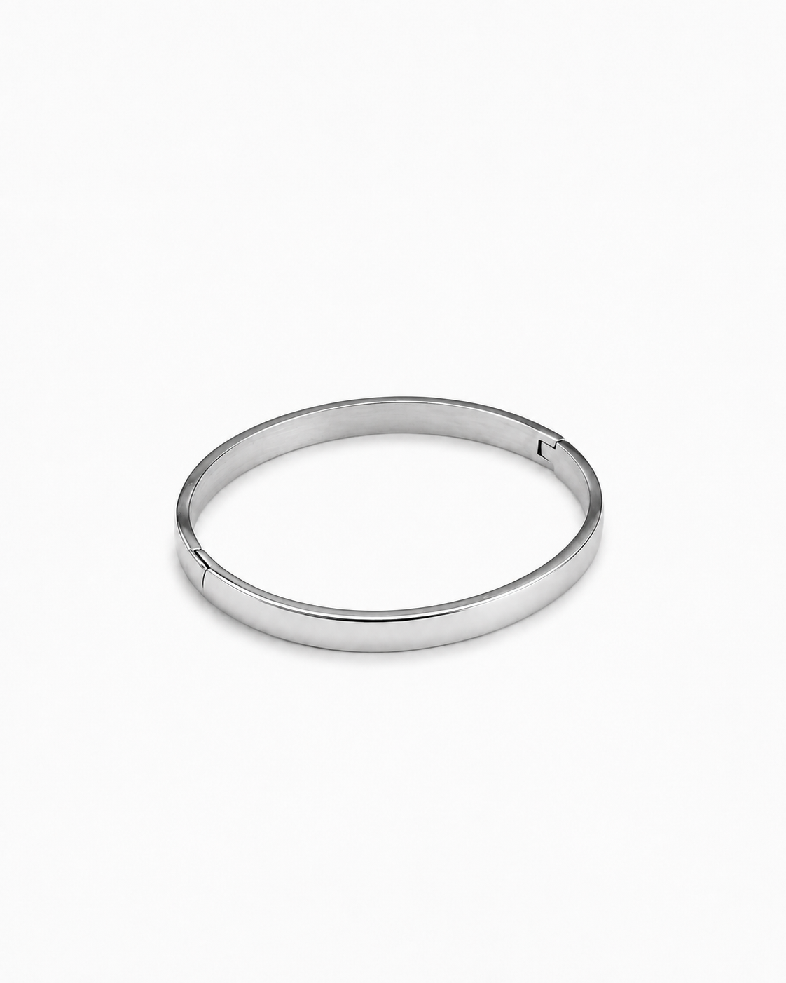Eternos Acessórios - Bracelete Feminino Aço Inox 316L Liso Bracelete Feminino Aço Inox 316L Liso
