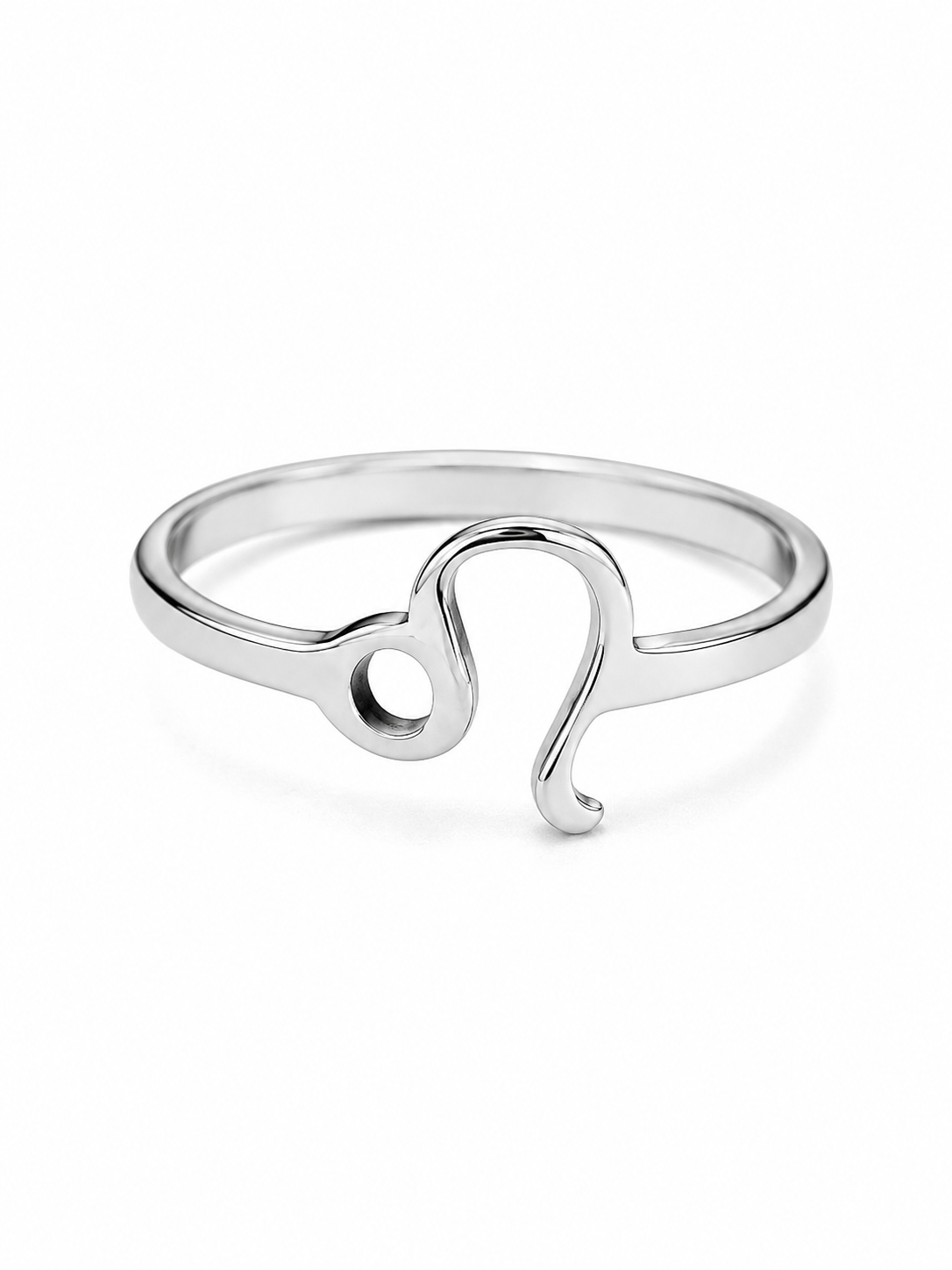 Eternos Acessórios - Anel Feminino Signo Leão em Aço Inox 316L Anel Feminino Signo Leão em Aço Inox 316L