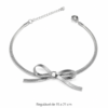 Eternos Acessórios - Pulseira Feminina Aço Inox 316L Laço Eternos Acessórios - Pulseira Feminina Aço Inox 316L Laço