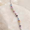 Eternos Acessórios - Pulseira Feminina Aço Inox 316L Zircôneas Geométricas Color