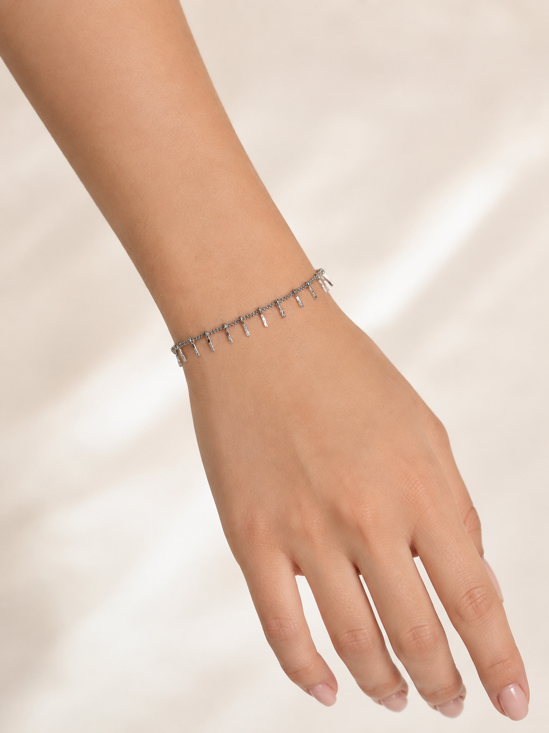 Eternos Acessórios - Pulseira Feminina Aço Inox 316L Spike Pulseira Feminina Aço Inox 316L Spike