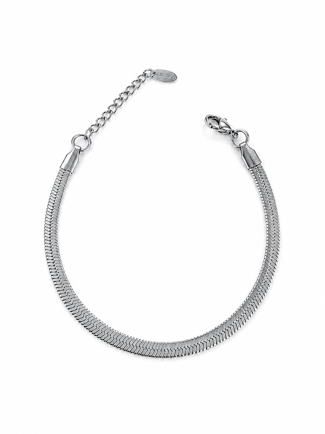 Eternos Acessórios - Pulseira Feminina Aço Inox 316L Fita