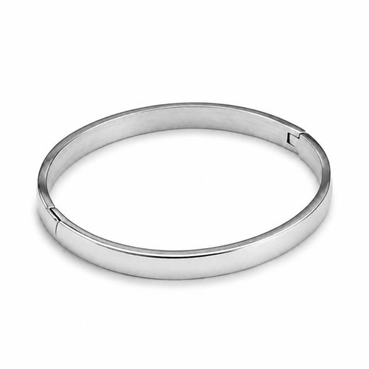 Bracelete Feminino Aço Inox 316L Liso