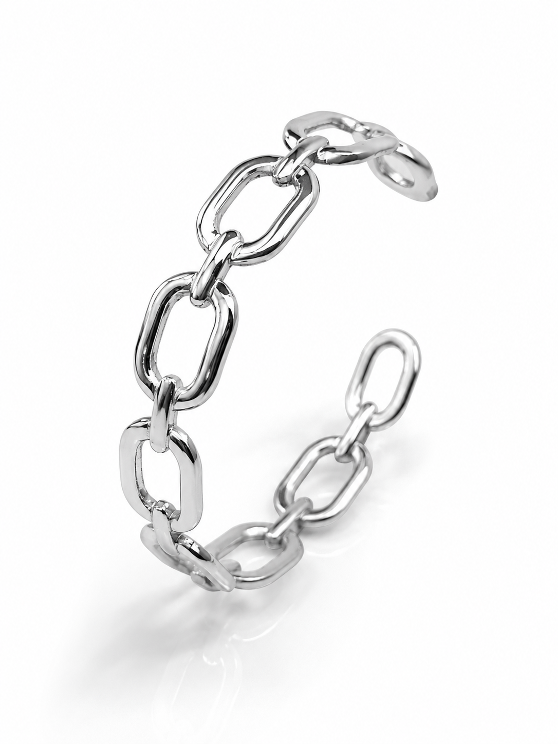 Eternos Acessórios - Bracelete Feminino Elo Corrente Portuguesa em Aço Inoxidável 316L Bracelete Feminino Elo Corrente Portuguesa em Aço Inoxidável 316L - Imagem 2