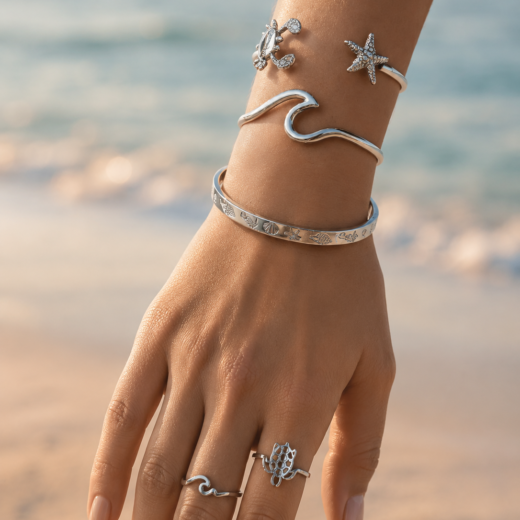 Bracelete Feminino Prata