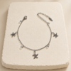 Eternos Acessórios - Pulseira Feminina Aço Inox 316L Estrela Marinha e Zircônea Eternos Acessórios - Pulseira Feminina Aço Inox 316L Estrela Marinha e Zircônea