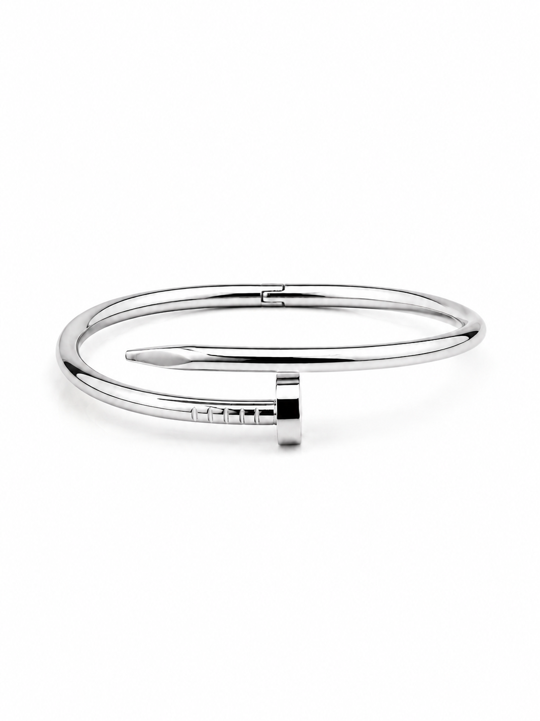 Eternos Acessórios - Bracelete Feminino Aço Inox 316L Prego Regulável Bracelete Feminino Aço Inox 316L Prego Regulável
