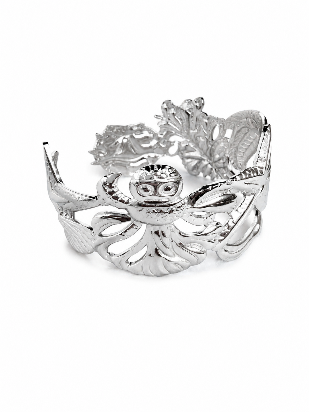 Eternos Acessórios - Bracelete Feminino Aço Inox 316L Mix Do Mar Grande Regulável Bracelete Feminino Aço Inox 316L Mix Do Mar Grande Regulável - Imagem 3