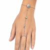 Eternos Acessórios - Pulseira Feminina Aço Inox 316L Hand Chain Sol Lua Estrela Eternos Acessórios - Pulseira Feminina Aço Inox 316L Hand Chain Sol Lua Estrela