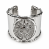 Eternos Acessórios - Bracelete Feminino Aço Inoxidável 316L Luxo Sol Regulável