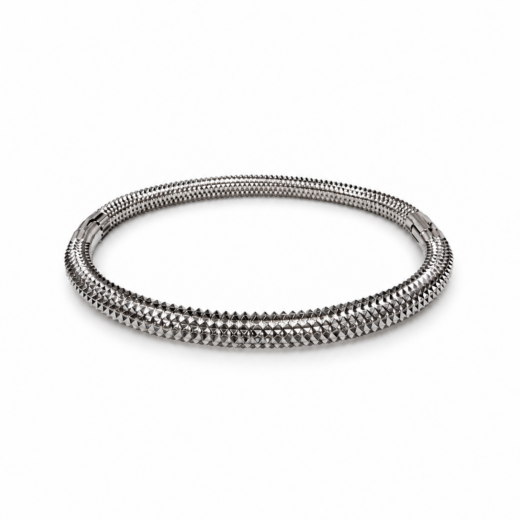 Bracelete Feminino Aço Inox 316L Espinho