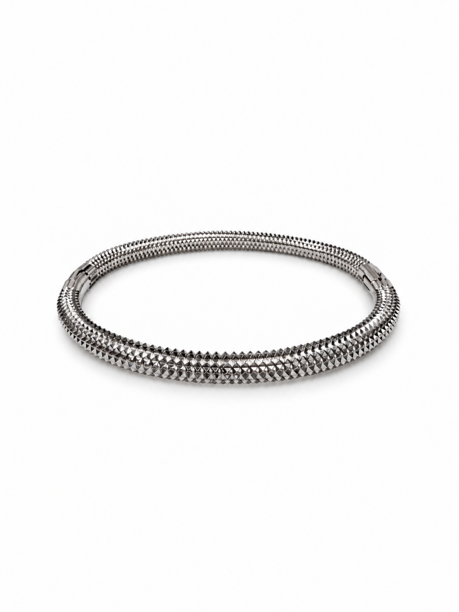 Eternos Acessórios - Bracelete Feminino Aço Inox 316L Espinho