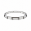 Eternos Acessórios - Bracelete Feminino Aço Inoxidável 316L Spike Liso