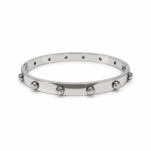 Bracelete Feminino Aço Inoxidável 316L Spike Liso