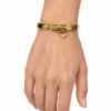Eternos Acessórios - Bracelete Feminino Aço Inox 316L Dourado Flecha Eternos Acessórios - Bracelete Feminino Aço Inox 316L Dourado Flecha