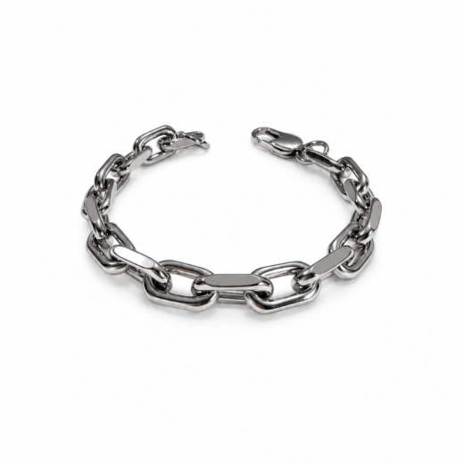 Pulseira Feminina Aço Inox 316L Corrente Cartier