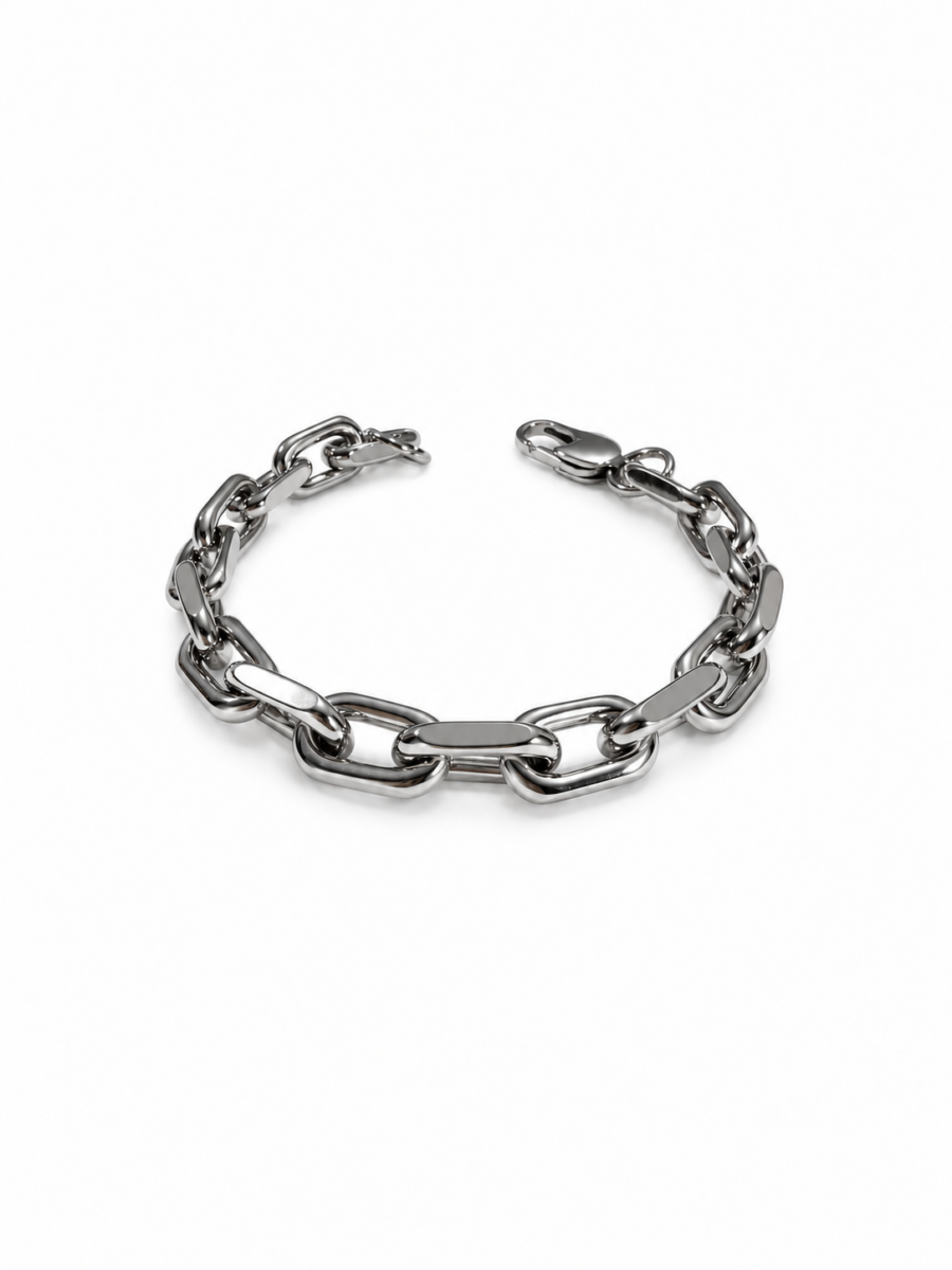 Eternos Acessórios - Pulseira Feminina Aço Inox 316L Corrente Cartier