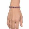 Eternos Acessórios - Pulseira Feminina Aço Inox 316L Zircônea Rosa Regulável Eternos Acessórios - Pulseira Feminina Aço Inox 316L Zircônea Rosa Regulável