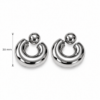Eternos Acessórios - Brinco Feminino Aço Inox 316L Argola Bola Eternos Acessórios - Brinco Feminino Aço Inox 316L Argola Bola