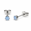 Eternos Acessórios - Brinco Feminino Aço Inox Trio Ponto De luz Pedra da Lua 3mm Eternos Acessórios - Brinco Feminino Aço Inox Trio Ponto De luz Pedra da Lua 3mm