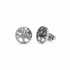 Eternos Acessórios - Brinco Feminino Aço Inox Arvore Da Vida 10mm Eternos Acessórios - Brinco Feminino Aço Inox Arvore Da Vida 10mm