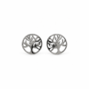Eternos Acessórios - Brinco Feminino Aço Inox Arvore Da Vida 10mm Eternos Acessórios - Brinco Feminino Aço Inox Arvore Da Vida 10mm