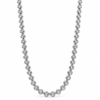 Eternos Acessórios - Colar Feminino Gargantilha Aço Inox 316L Zircônia Cristal Regulável