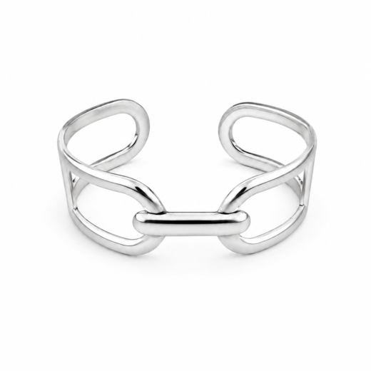Bracelete Feminino Aço Inox 316L Cinto Regulável