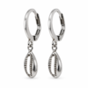Eternos Acessórios - Brinco Feminino Aço Inox Tranqueta Búzios Eternos Acessórios - Brinco Feminino Aço Inox Tranqueta Búzios