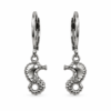 Eternos Acessórios - Brinco Feminino Argola Aço Inox Tranqueta Cavalo Marinho Eternos Acessórios - Brinco Feminino Argola Aço Inox Tranqueta Cavalo Marinho