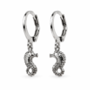 Eternos Acessórios - Brinco Feminino Argola Aço Inox Tranqueta Cavalo Marinho Eternos Acessórios - Brinco Feminino Argola Aço Inox Tranqueta Cavalo Marinho