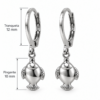 Eternos Acessórios - Brinco Feminino Argola Aço Inox 316L Tranqueta de Peixe NÃO ESCURECE PODE MOLHAR ANTIALÉRGICO Eternos Acessórios - Brinco Feminino Argola Aço Inox 316L Tranqueta de Peixe NÃO ESCURECE PODE MOLHAR ANTIALÉRGICO