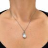 Eternos Acessórios - Colar Feminino Aço Inox 316L Pérola e Concha Shell NÃO ESCURECE PODE MOLHAR ANTIALÉRGICO