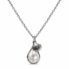 Eternos Acessórios - Colar Feminino Aço Inox 316L Pérola e Concha Shell NÃO ESCURECE PODE MOLHAR ANTIALÉRGICO