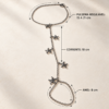 Eternos Acessórios - Pulseira Feminina Aço Inox 316L Hand Chain Estrela do Mar NÃO ESCURECE PODE MOLHAR ANTIALÉRGICO LINHA MAR Eternos Acessórios - Pulseira Feminina Aço Inox 316L Hand Chain Estrela do Mar NÃO ESCURECE PODE MOLHAR ANTIALÉRGICO LINHA MAR