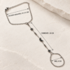 Eternos Acessórios - Pulseira Feminina Aço Inox 316L Hand Chain Lua e Estrela NÃO ESCURECE PODE MOLHAR ANTIALÉRGICO CONSTELAÇÃO